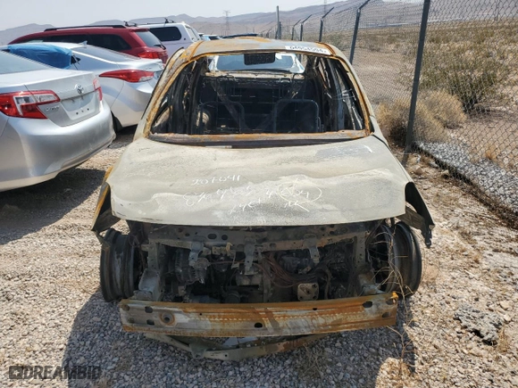 2014 Nissan Versa S Plus with VIN 3N1CN7AP5EL862825, listed as a Copart auction lot 64954594 with 0 mi miles and Salvage Title. Bid and sale history available at carsss.com. Image 5.