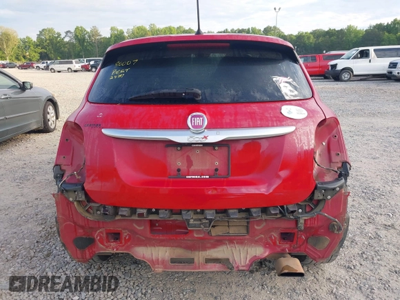 2016 FIAT 500X Trekking Plus with VIN ZFBCFXET3GP390507, listed as a IAAI auction lot 42178918 with 165,382 mi miles and . Bid and sale history available at DreamBid. Image 17.