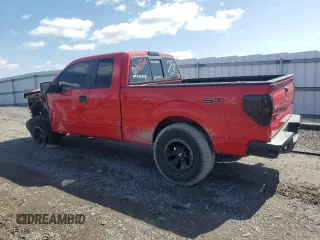 2010 Ford F-150 XL with VIN 1FTEX1EW2AFD63077, listed as a Copart auction lot 52281895 with 160,087 mi miles and Salvage Title. Bid and sale history available at carsss.com. Image 2.