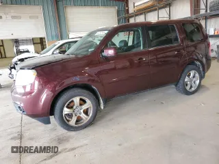 2013 Honda Pilot EX-L z VIN 5FNYF4H50DB059212, wystawiony jako Copart lot #54753155 z przebiegiem 156 657 mil mil oraz Szkoda całkowita • Salvage title. Historia ofert i sprzedaży dostępna na DreamBid. Obrazek 1.