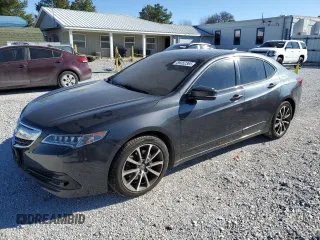 2015 Acura TLX V6 Tech with VIN 19UUB3F5XFA009132, listed as a Copart auction lot 89352365 with 156,525 mi miles and Salvage Title. Bid and sale history available at carsss.com. Image 1.