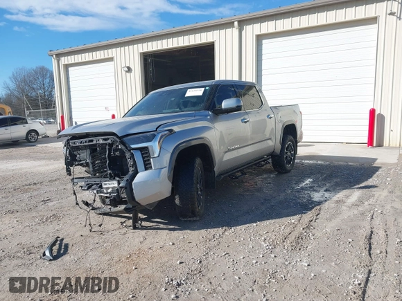 2023 Toyota Tundra Limited with VIN 5TFJA5DB7PX099444, listed as a IAAI auction lot 41654578 with 43,842 mi miles and . Bid and sale history available at DreamBid. Image 17.