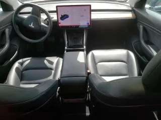 2018 Tesla Model 3 Long Range Battery with VIN 5YJ3E1EB3JF093680, listed as a Copart auction lot 52757865 with 60,598 mi miles and Salvage Title. Bid and sale history available at DreamBid. Image 8.