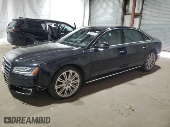 2016 Audi A8 3.0T with VIN WAU34AFD4GN012549, listed as a Copart auction lot 53857955 with 85,501 mi miles and Clean title. Bid and sale history available at DreamBid. Image 1.
