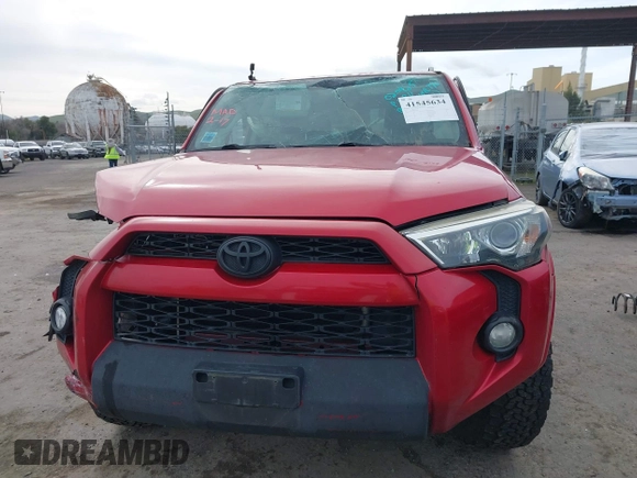 2016 Toyota 4Runner Limited with VIN JTEBU5JR8G5332087, listed as a IAAI auction lot 41545634 with 169,338 mi miles and . Bid and sale history available at DreamBid. Image 13.