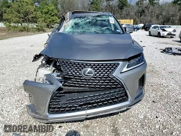 2021 Lexus RX with VIN 2T2HZMAA1MC215711, listed as a Copart auction lot 44385015 with 81,452 mi miles and Non Repairable. Bid and sale history available at carsss.com. Image 14.