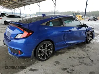 2019 Honda Civic Si z VIN 2HGFC3A53KH754944, wystawiony jako Copart lot #46032245 z przebiegiem 56 706 mil mil oraz Szkoda całkowita • Salvage title. Historia ofert i sprzedaży dostępna na DreamBid. Obrazek 3.