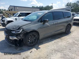 2025 Chrysler Pacifica Limited with VIN 2C4RC1GG1SR529408, listed as a Copart auction lot 61984245 with 9,981 mi miles and Clean title. Bid and sale history available at DreamBid. Image 1.