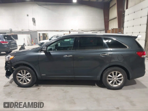 2017 Kia Sorento LX with VIN 5XYPGDA38HG250523, listed as a IAAI auction lot 41965678 with 100,794 mi miles. Bid and sale history available at carsss.com. Image 14.