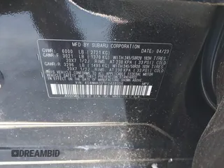 2023 Subaru Ascent Limited с VIN 4S4WMASD1P3438356, выставлен на аукционе IAAI как лот 41541493 с пробегом 30 345 миль миль и . История ставок и продаж доступна на DreamBid. Изображение 9.