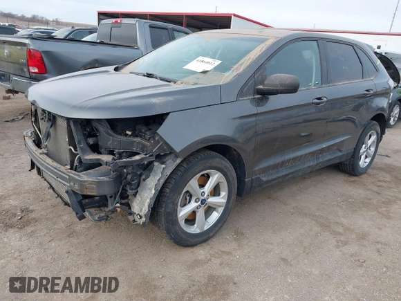 2015 Ford Edge SE with VIN 2FMTK4G99FBB54406, listed as a IAAI auction lot 41864012 with 108,140 mi miles and . Bid and sale history available at DreamBid. Image 2.