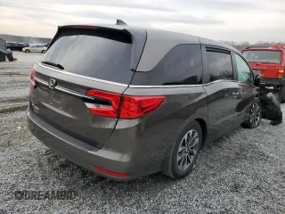 2023 Honda Odyssey EX-L z VIN 5FNRL6H69PB033309, wystawiony jako Copart lot #48559565 z przebiegiem 30 068 mil mil oraz Szkoda całkowita • Salvage title. Historia ofert i sprzedaży dostępna na DreamBid. Obrazek 3.