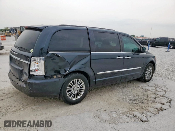 2013 Chrysler Town & Country Touring L with VIN 2C4RC1CG4DR734357, listed as a Copart auction lot 53528215 with 146,680 mi miles and Salvage Title. Bid and sale history available at DreamBid. Image 3.