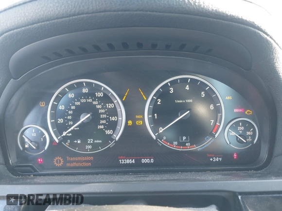 2012 BMW 7 Series 750Li xDrive с VIN WBAKC8C51CC437897, выставлен на аукционе IAAI как лот 41542970 с пробегом 133 864 миль миль и . История ставок и продаж доступна на DreamBid. Изображение 7.