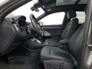 2020 Audi Q3 S line Premium with VIN WA1DECF32L1047366, listed as a Copart auction lot 48927274 with 0 mi miles and Salvage Title. Bid and sale history available at carsss.com. Image 7.