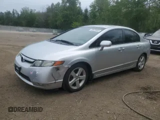 2006 Honda Civic LX with VIN 2HGFA16546H008589, listed as a Copart auction lot 60825865 with 232,180 mi miles and Clean title. Bid and sale history available at DreamBid. Image 1.