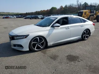 2019 Honda Accord Sport with VIN 1HGCV2F35KA032033, listed as a Copart auction lot 62947225 with Not provided miles and Salvage title. Bid and sale history available at DreamBid. Image 1.