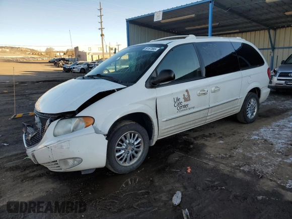 2004 Chrysler Town & Country Limited with VIN 2C8GP64L74R532888, listed as a Copart auction lot 89167885 with 95,004 mi miles and Salvage Title. Bid and sale history available at DreamBid. Image 1.