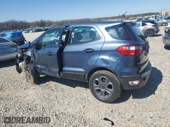 2021 Ford EcoSport S with VIN MAJ3S2FE5MC449321, listed as a Copart auction lot 48483015 with 10,875 mi miles and Salvage Title. Bid and sale history available at DreamBid. Image 2.