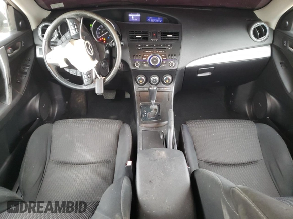 2012 Mazda 3 s Touring with VIN JM1BL1V54C1572990, listed as a Copart auction lot 47846595 with 142,672 mi miles and Salvage Title. Bid and sale history available at carsss.com. Image 8.