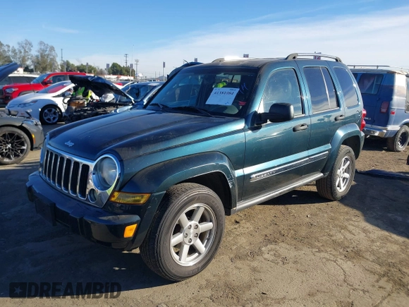 2005 Jeep Liberty Limited z VIN 1J4GK58K75W527169, wystawiony jako IAAI lot #41381084 z przebiegiem 102 212 mil mil oraz . Historia ofert i sprzedaży dostępna na DreamBid. Obrazek 2.
