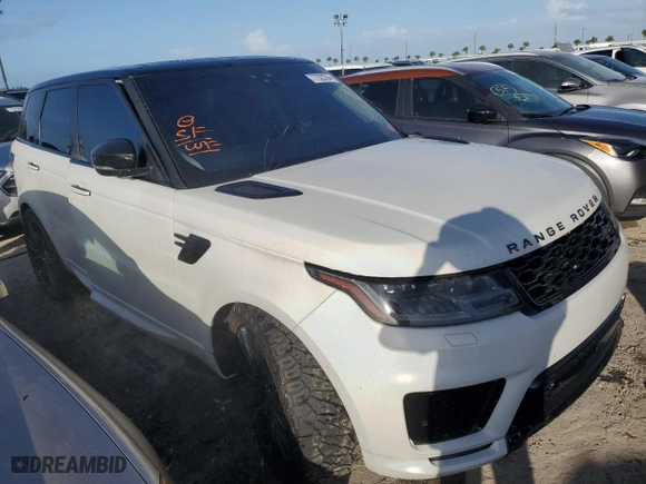 2018 Land Rover Range Rover Sport Autobiography with VIN SALWV2RE7JA809697, listed as a Copart auction lot 77323394 with 0 mi miles and Non Repairable. Bid and sale history available at carsss.com. Image 4.