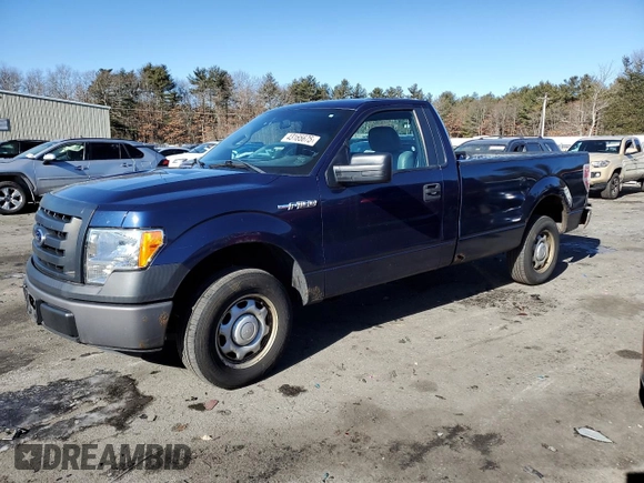 2012 Ford F-150 XL with VIN 1FTNF1CF5CKD98700, listed as a Copart auction lot 43165675 with 65,089 mi miles and Salvage title. Bid and sale history available at DreamBid. Image 1.