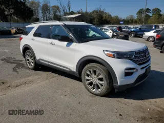 2022 Ford Explorer Limited with VIN 1FMSK8FH6NGA51396, listed as a Copart auction lot 49385665 with 42,911 mi miles and Salvage Title. Bid and sale history available at carsss.com. Image 4.