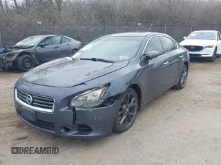 2012 Nissan Maxima S with VIN 1N4AA5AP5CC820819, listed as a IAAI auction lot 41918315 with 166,473 mi miles and . Bid and sale history available at DreamBid. Image 6.