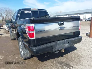 2009 Ford F-150 XL with VIN 1FTPW14V09FB49205, listed as a IAAI auction lot 41806637 with 179,967 mi miles. Bid and sale history available at carsss.com. Image 3.