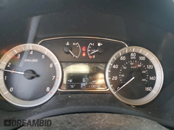 2015 Nissan Sentra SR with VIN 3N1AB7AP3FY371464, listed as a Copart auction lot 48753865 with 113,048 mi miles and Salvage Title. Bid and sale history available at DreamBid. Image 9.