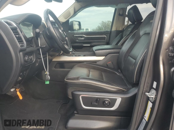 2020 Ram 1500 Laramie with VIN 1C6SRFDTXLN280059, listed as a Copart auction lot 89138865 with 99,114 mi miles and Salvage Title. Bid and sale history available at carsss.com. Image 7.