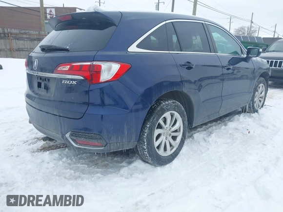 2016 Acura RDX Technology with VIN 5J8TB3H50GL008893, listed as a IAAI auction lot 41613475 with 124,730 mi miles and . Bid and sale history available at DreamBid. Image 4.