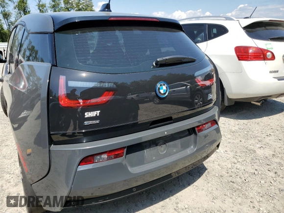 2015 BMW i3 with VIN WBY1Z4C57FV501809, listed as a Copart auction lot 53461373 with 0 mi miles. Bid and sale history available at carsss.com. Image 6.