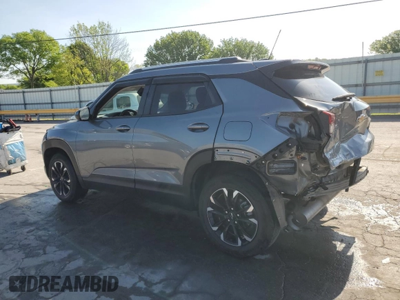 2022 Chevrolet TrailBlazer LT with VIN KL79MPSL0NB059070, listed as a Copart auction lot 54239525 with 41,755 mi miles and Salvage Title. Bid and sale history available at DreamBid. Image 2.
