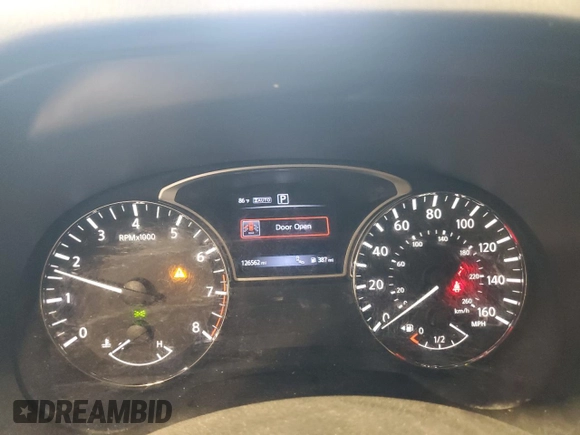 2017 Nissan Pathfinder Platinum with VIN 5N1DR2MM0HC680259, listed as a Copart auction lot 61242585 with 126,562 mi miles and Clean title. Bid and sale history available at DreamBid. Image 9.