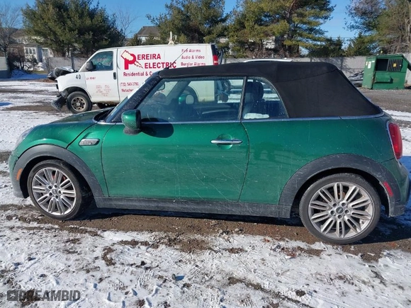 2024 MINI Convertible Cooper S with VIN WMW43DL0XR3R36812, listed as a IAAI auction lot 41271216 with NaN miles. Bid and sale history available at carsss.com. Image 14.