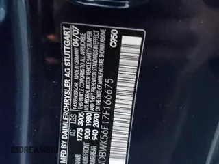 2007 Mercedes-Benz SLK 350 z VIN WDBWK56F17F166675, wystawiony jako Copart lot #81831044 z przebiegiem 73 953 mil mil oraz Czysty tytuł • Clean title. Historia ofert i sprzedaży dostępna na DreamBid. Obrazek 13.