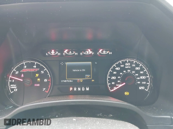 2020 Ford F-150 XL z VIN 1FTEW1EP6LFB78478, wystawiony jako IAAI lot #42370442 z przebiegiem 74 875 mil mil oraz . Historia ofert i sprzedaży dostępna na DreamBid. Obrazek 7.