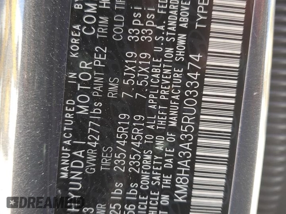 2024 Hyundai Kona N Line with VIN KM8HA3A35RU033474, listed as a Copart auction lot 82763824 with 9,424 mi miles and Salvage Title. Bid and sale history available at carsss.com. Image 14.