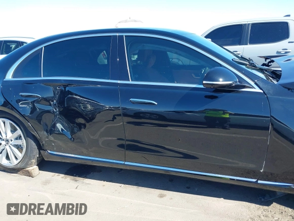 2023 Mercedes-Benz S 500 with VIN W1K6G6DB5PA171535, listed as a IAAI auction lot 41667618 with 17,382 mi miles and . Bid and sale history available at DreamBid. Image 14.