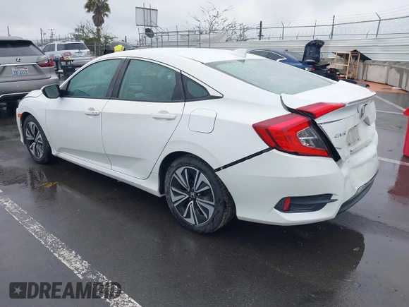 2016 Honda Civic Sedan EX-L with VIN 2HGFC1F78GH648639, listed as a IAAI auction lot 41895039 with 121,072 mi miles. Bid and sale history available at carsss.com. Image 3.