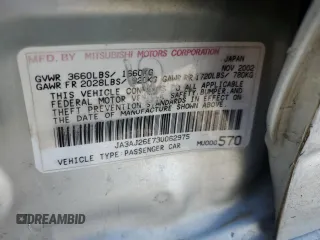 2003 Mitsubishi Lancer ES with VIN JA3AJ26E73U062975, listed as a Copart auction lot 71619374 with 242,550 mi miles and Salvage Title. Bid and sale history available at carsss.com. Image 14.