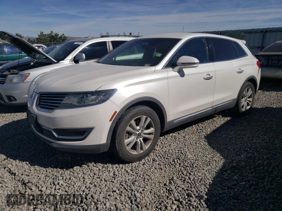 2016 Lincoln MKX Premiere with VIN 2LMTJ6JR0GBL42485, listed as a Copart auction lot 75308114 with 103,548 mi miles and Salvage Title. Bid and sale history available at carsss.com. Image 1.