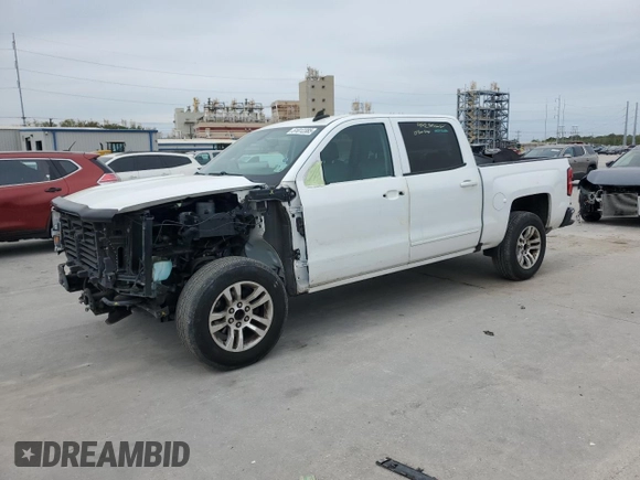2017 Chevrolet Silverado 1500 LT with VIN 3GCPCREC1HG422900, listed as a Copart auction lot 51012385 with 116,873 mi miles and Salvage Title. Bid and sale history available at carsss.com. Image 1.