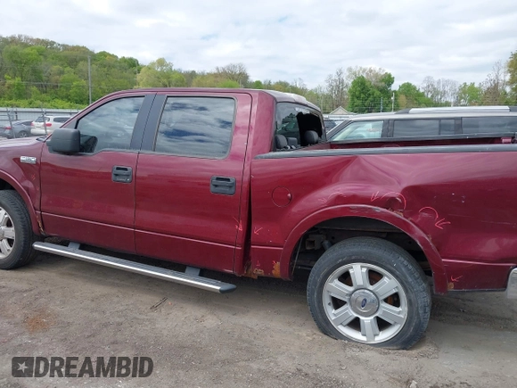 2006 Ford F-150 XLT with VIN 1FTPW14V16FB14717, listed as a IAAI auction lot 42195403 with 141,401 mi miles and . Bid and sale history available at carsss.com. Image 6.