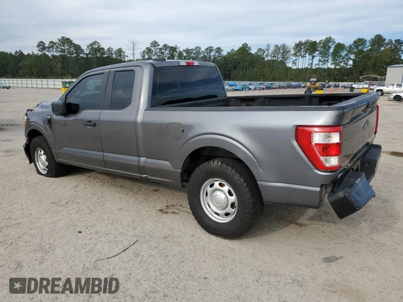 2021 Ford F-150 XL z VIN 1FTFX1E88MKD37116, wystawiony jako Copart lot #74343734 z przebiegiem 167 109 mil mil oraz Szkoda całkowita • Salvage title. Historia ofert i sprzedaży dostępna na DreamBid. Obrazek 2.