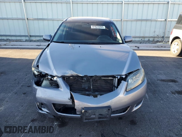 2007 Mazda 6 i Sport VE with VIN 1YVHP84C875M13910, listed as a Copart auction lot 81623284 with 131,365 mi miles and Salvage Title. Bid and sale history available at DreamBid. Image 5.