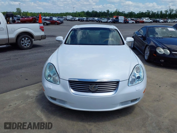 2005 Lexus SC with VIN JTHFN48Y750066841, listed as a IAAI auction lot 42146165 with 129,193 mi miles. Bid and sale history available at carsss.com. Image 12.