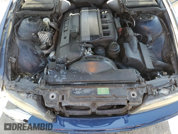2001 BMW 5 Series 525iA with VIN WBADT43431GF55113, listed as a Copart auction lot 52615965 with 151,416 mi miles and Salvage Title. Bid and sale history available at carsss.com. Image 11.